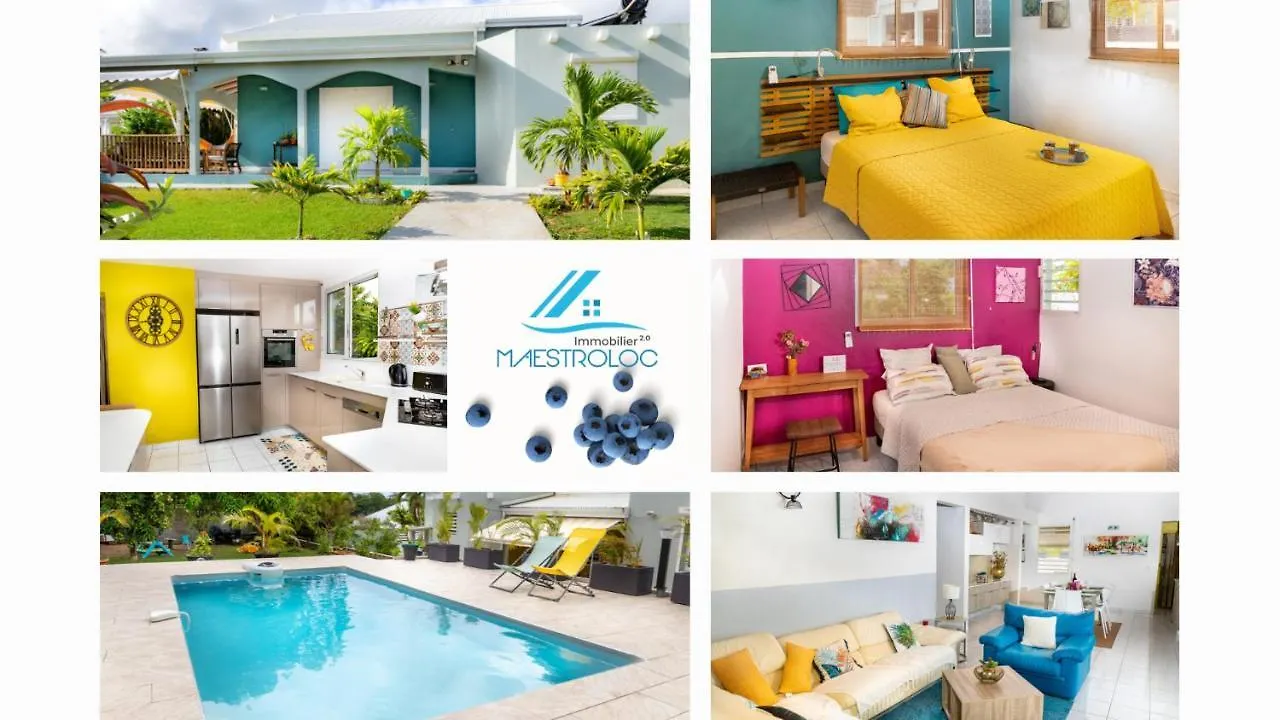 Villa L'Artist En Bord De Mer Avec Piscine Privee Sainte-Rose Γουαδελούπη